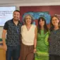 Doctoranda y directores de tesis