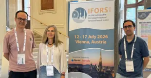 Profesores de la ESI durante su participación en IFORS 2026