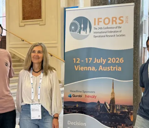 Profesores de la ESI durante su participación en IFORS 2026