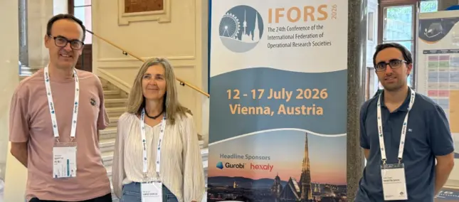 Profesores de la ESI durante su participación en IFORS 2026