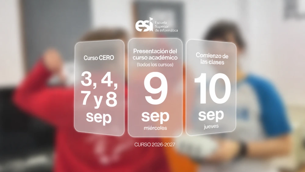 fechas de inicio del nuevo curso