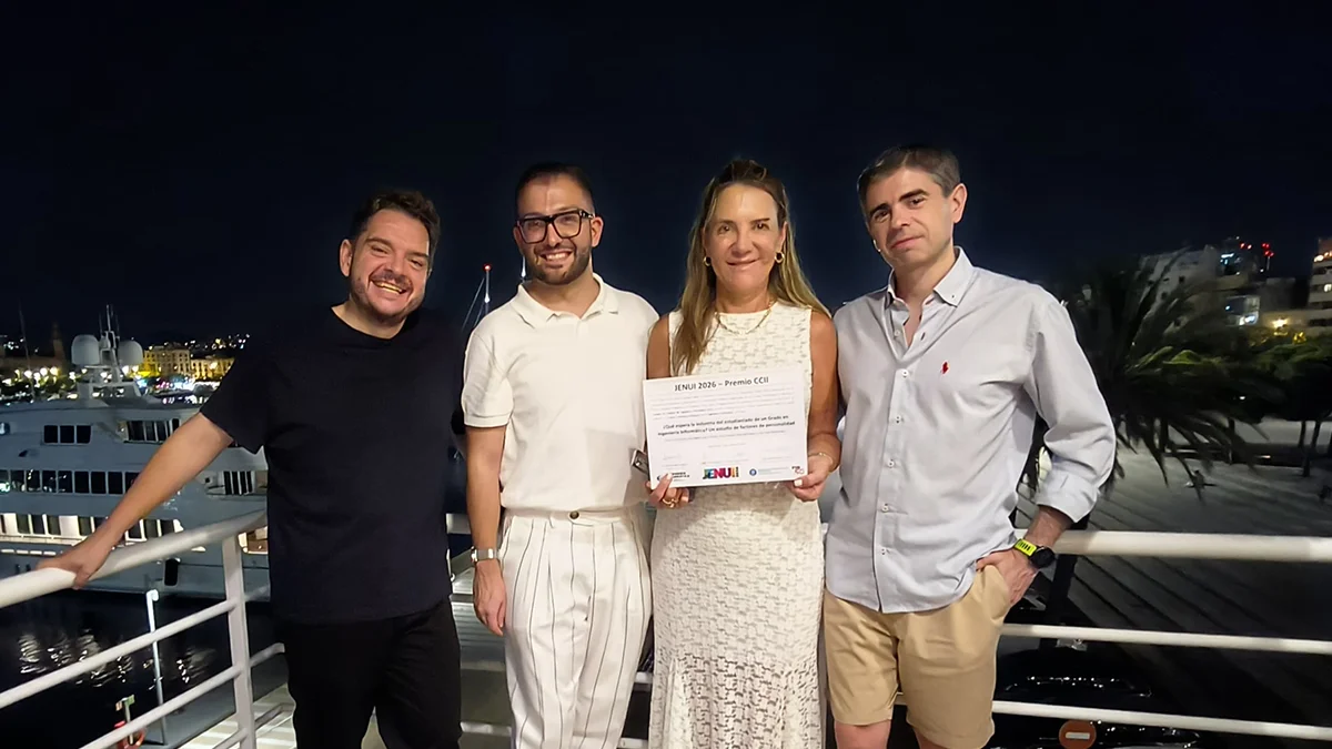 profesores de la ESI premiados en el JENUI