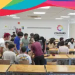 estudiantes en el aula actividades de colours