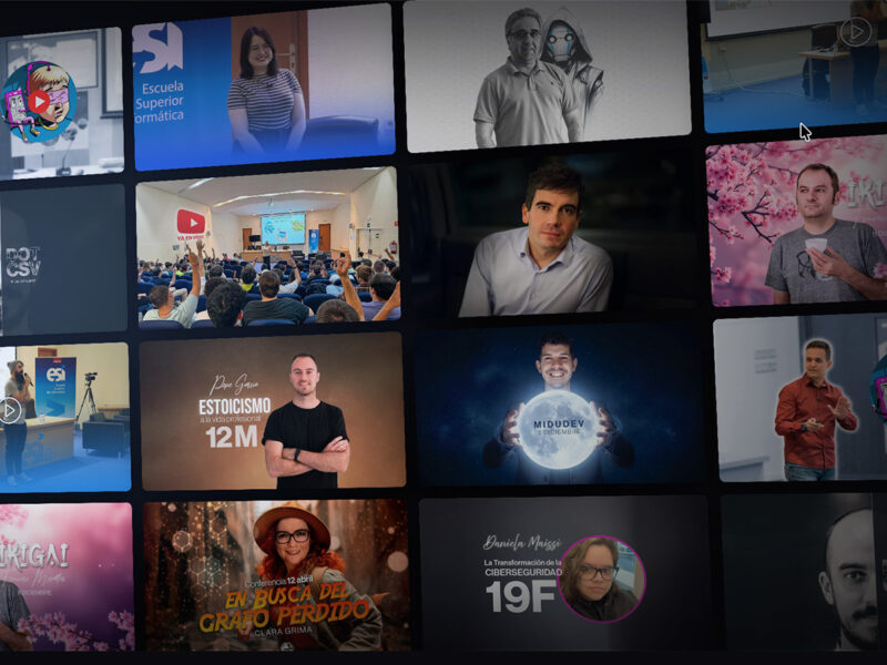 mosaico de conferencias mas vistas