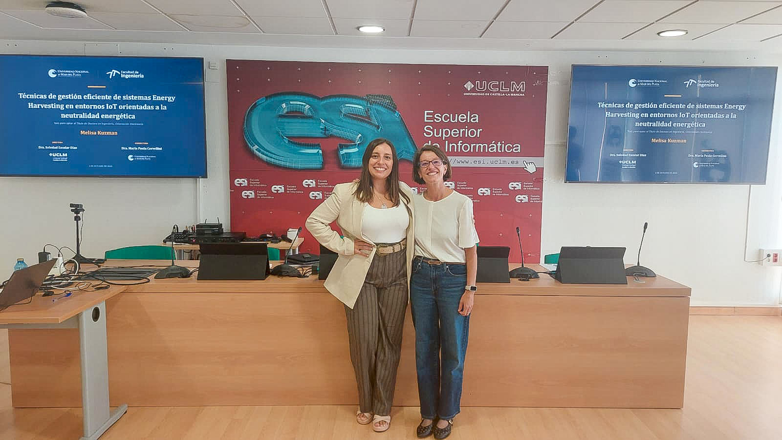 Melisa Kuzman y Soledad Escolar