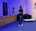 Carlos González en el salón de actos de la ESI